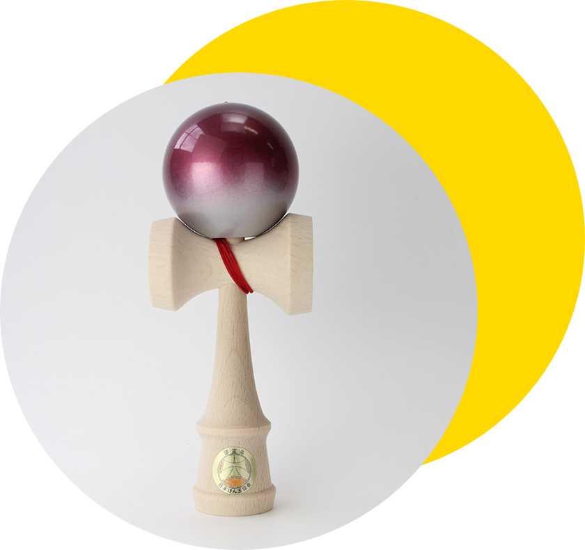 Yomega Pro Model Kendama – The Traditional Japanese Toss and Catch Skill  Game with Rubberized Paint for Easier Skill Building Play (Black)